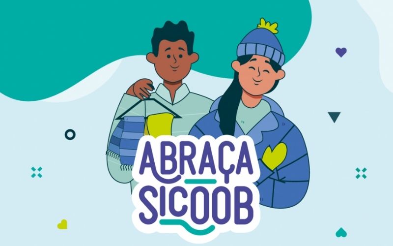 Sicoob Creditaipu participa da Campanha Abraça Sicoob: Nossos Valores Podem Aquecer Quem Precisa