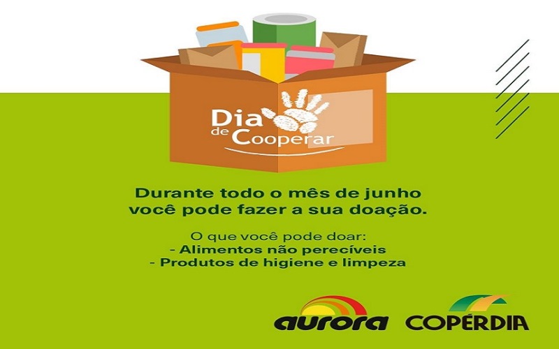 Copérdia e Aurora unidas pela solidariedade