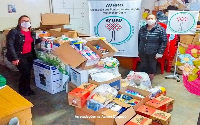 Sistema Aurora arrecada 18,5 toneladas de alimentos e 10 mil itens de higiene e limpeza