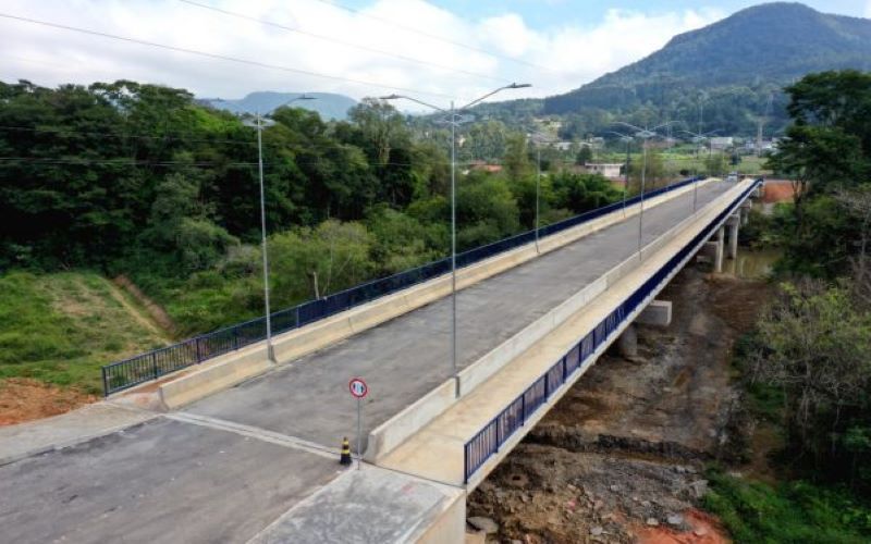 Rio do Sul inaugura nova ponte com recursos financiados pelo BRDE Municípios