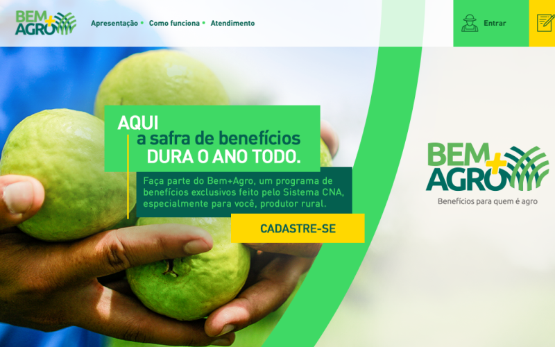 Bem+Agro oferece benefícios aos produtores rurais catarinenses