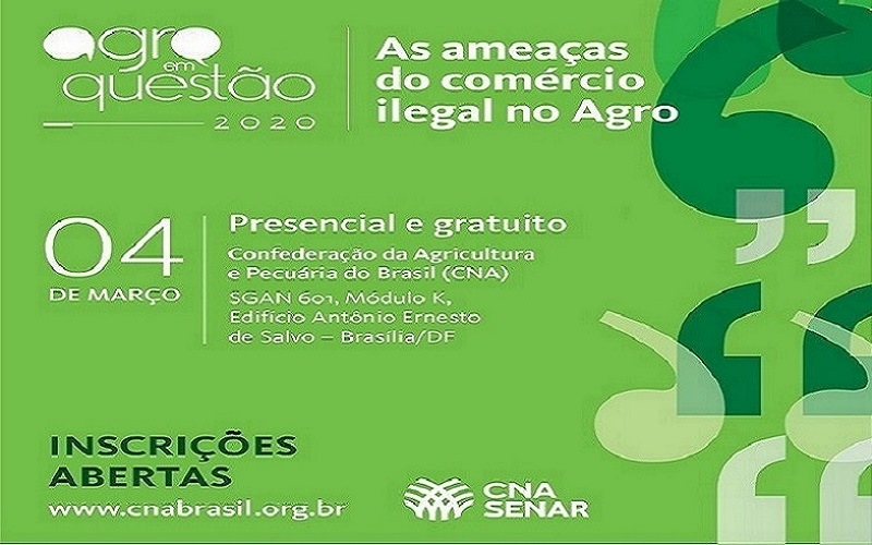 CNA promove debate sobre comércio ilegal no agro