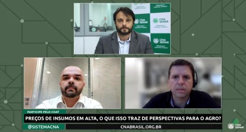 CNA e especialistas debatem os impactos da alta dos preços dos insumos no agro