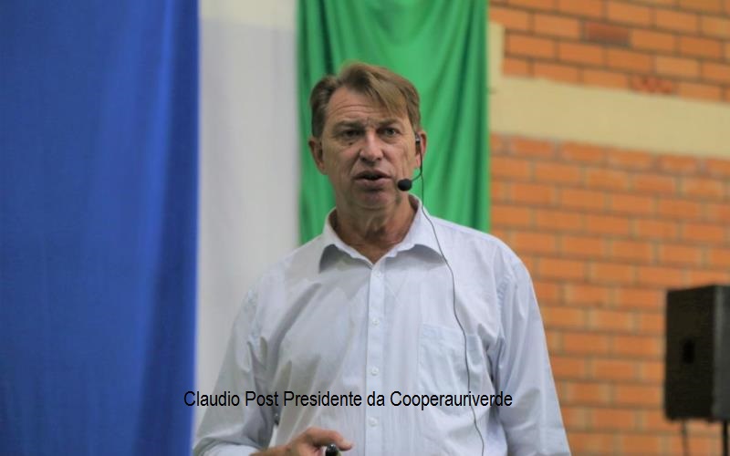 Cooperauriverde apresenta resultados de 2019 e reelege Claudio Post como Presidente