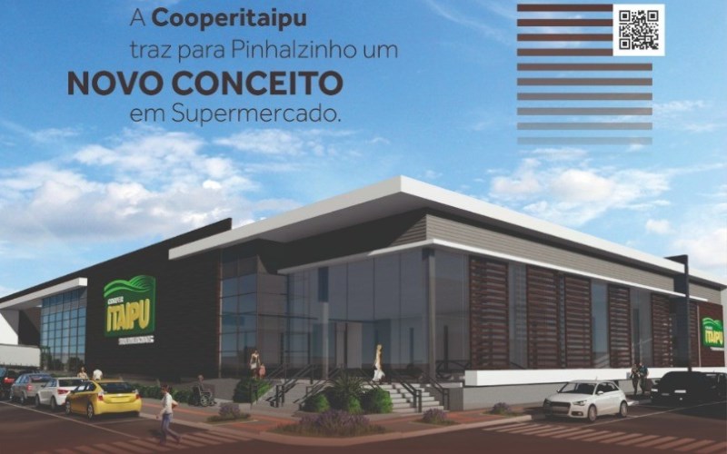 Cooperitaipu inaugura novo supermercado de 20 milhões em Pinhalzinho