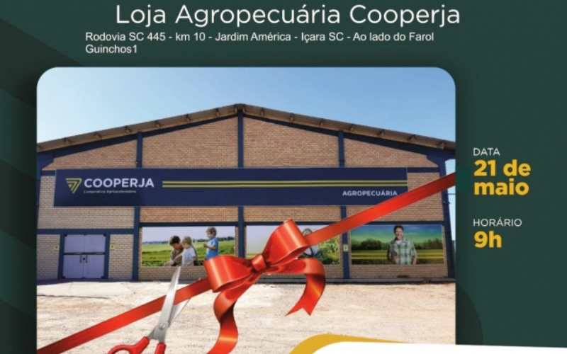 Cooperja inaugura 12ª Loja Agropecuária em Içara