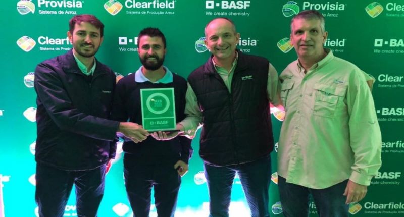 Cooperja conquista selo Seed Solutions da Basf de qualidade de sementes de arroz