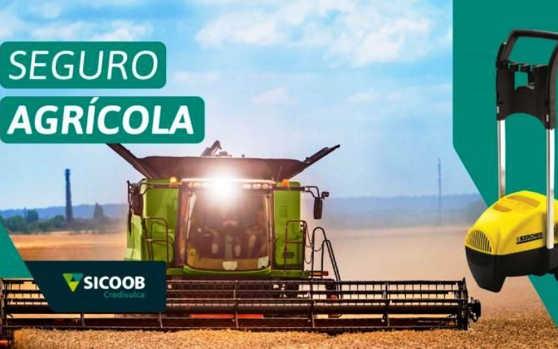 Sicoob Credisulca lança Campanha do Seguro Agrícola e vai sortear prêmios