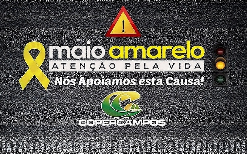 Copercampos promove Campanha Maio Amarelo e Coocam lança Projeto Escola no Campo 2019