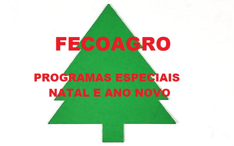 Fecoagro realiza programas especiais na semana do Natal e Ano Novo