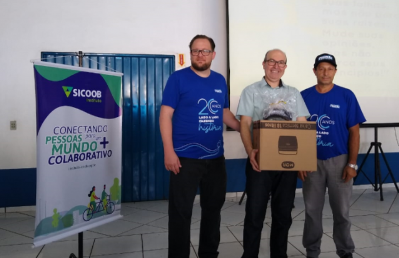 Sicoob Credial realiza ação do instituto Sicoob para 2020