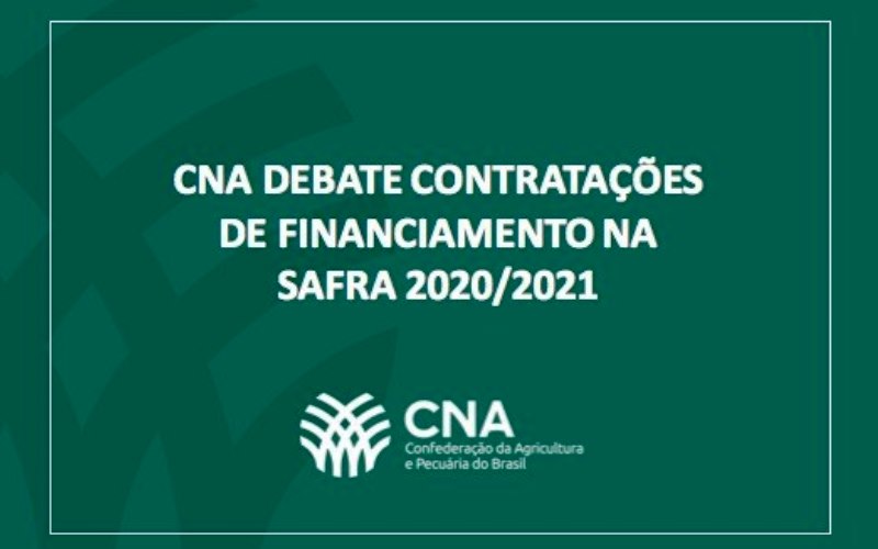 Contratações de financiamento na safra 2020/2021 cresceu 50 por cento no mês de julho