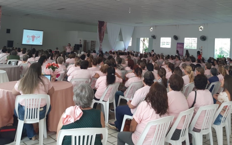 Programa Saúde da Mulher Rural reúne 600 participantes em Anitápolis