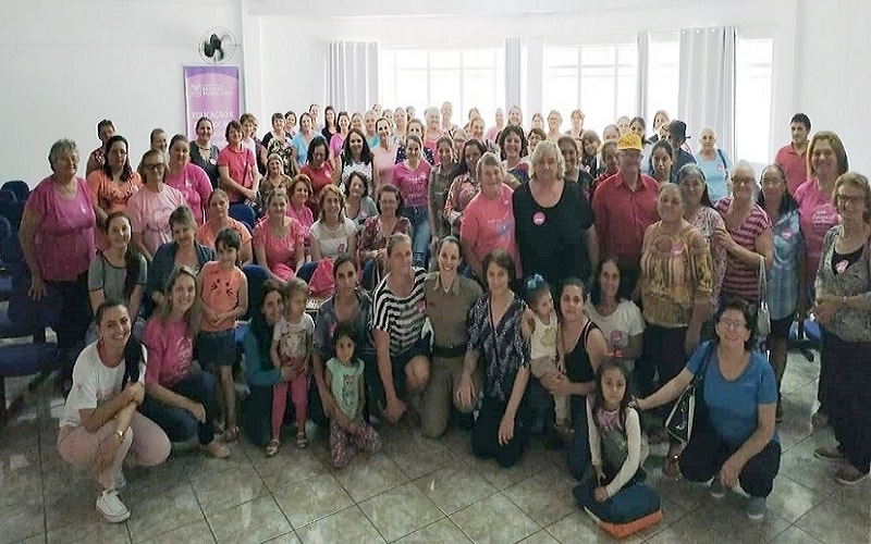 Programa Saúde da Mulher Rural reúne 150 mulheres em Rio das Antas