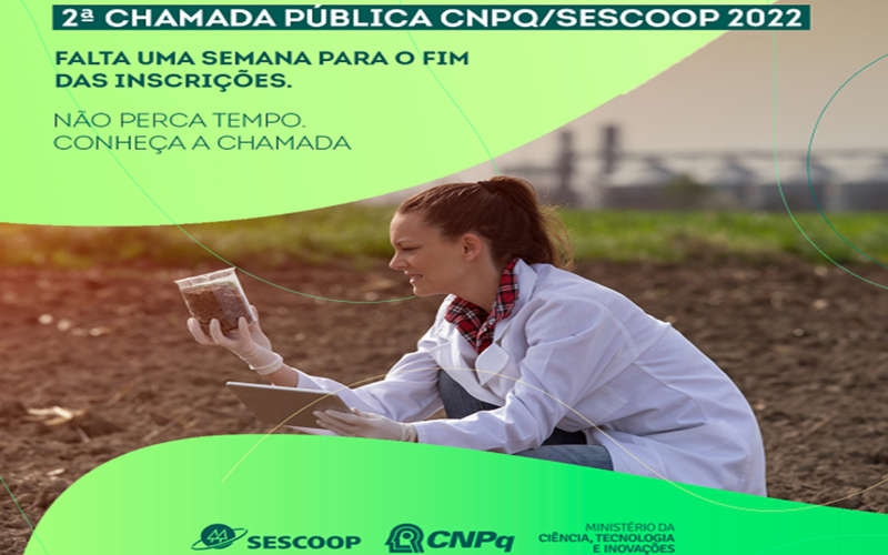 Sescoop e CNPq lançam chamada pública para financiar projetos de pesquisa no cooperativismo