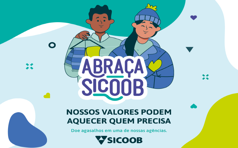 Sicoob Crediauc adere a campanha do agasalho “Abraça Sicoob” 2022