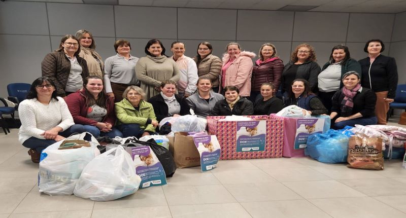 Núcleo de Mulheres Cooperativistas do Sicoob Creditaipu realiza Campanha do Bem