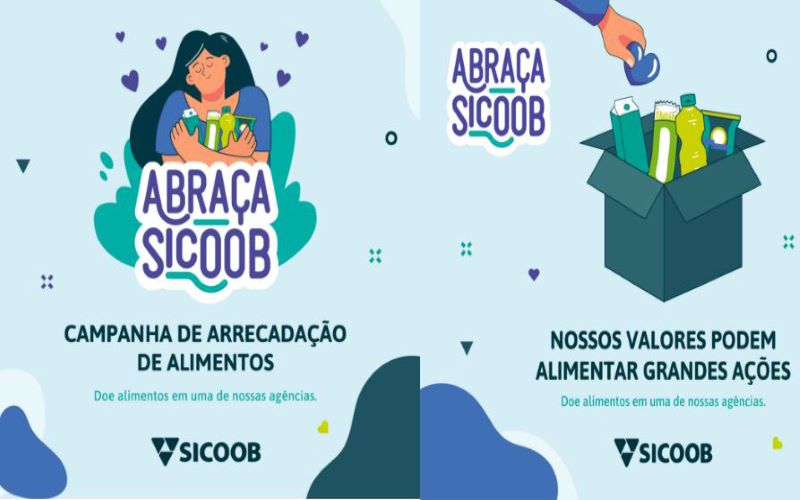 Sicoob lança campanha de arrecadação de alimentos em ação do Dia C 2022