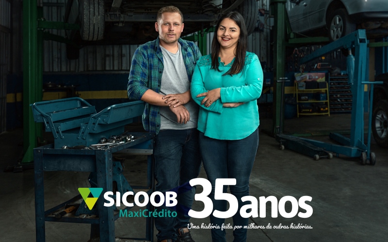 Sicoob MaxiCrédito lança campanha de 35 anos