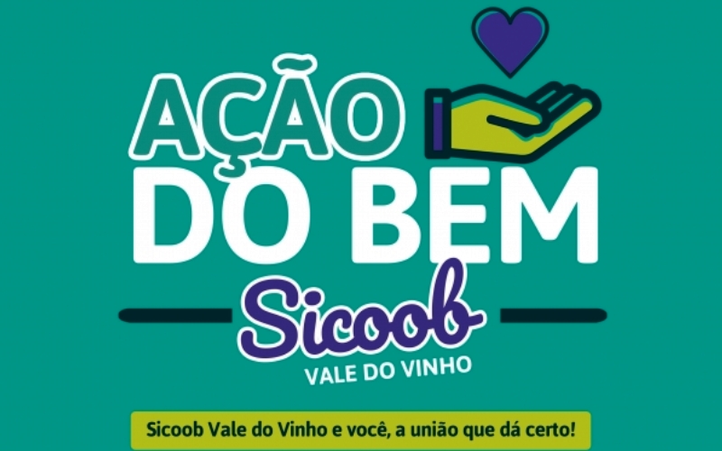 Sicoob Vale do Vinho realiza Ação Arrecadação de Alimentos