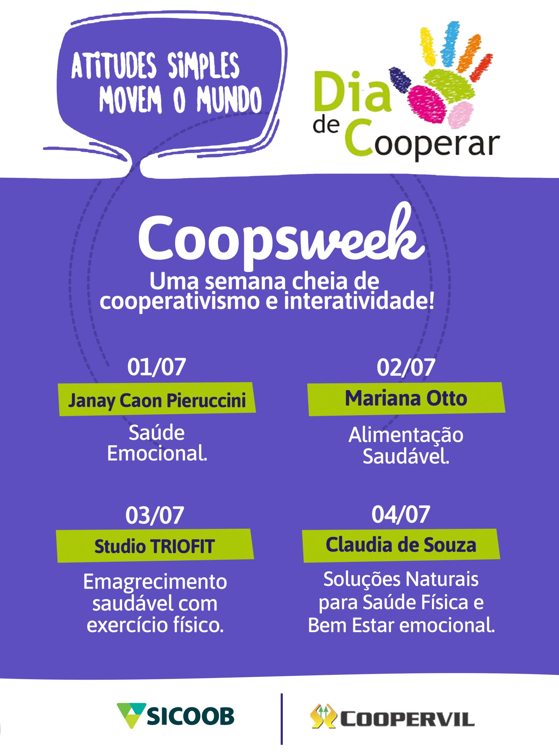 Sicoob Vale do Vinho e Coopervil, juntas no Dia C