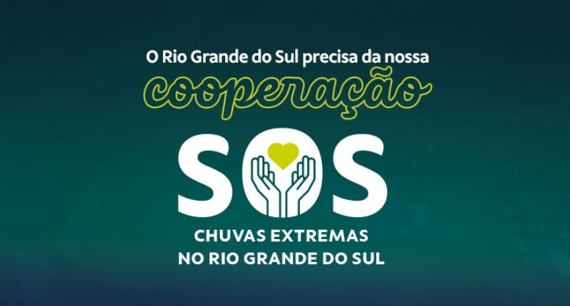 Sicoob divulga medidas emergenciais para os cooperados afetados pelas enchentes no Rio Grande do Sul