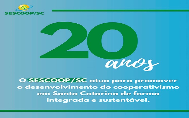 SESCOOP/SC: 20 anos formando e desenvolvendo o cooperativismo catarinense