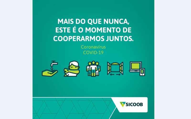 Sicoob Oestecredi divulga ações devido ao covid-19