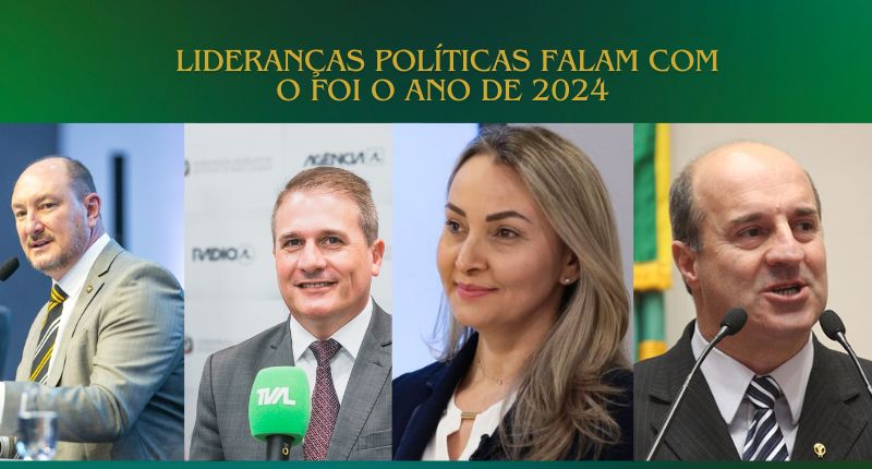 Lideranças políticas falam como foi o ano de 2024